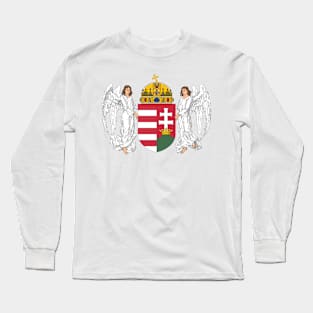 Coat of arms of Hungary (1896-1915) Long Sleeve T-Shirt